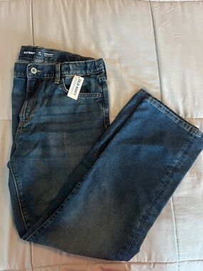 14 plusOld Navy Boys Straight Jeans - Indigo Blue